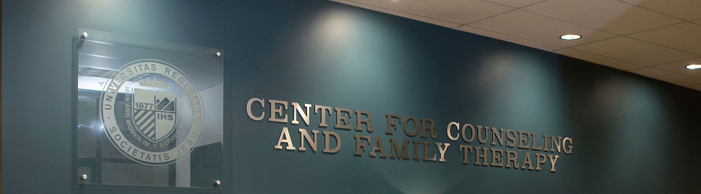 Waiting room at the Counseling Center